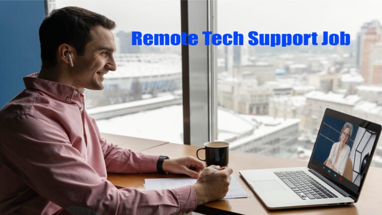 Remote-Tech-Support-Job