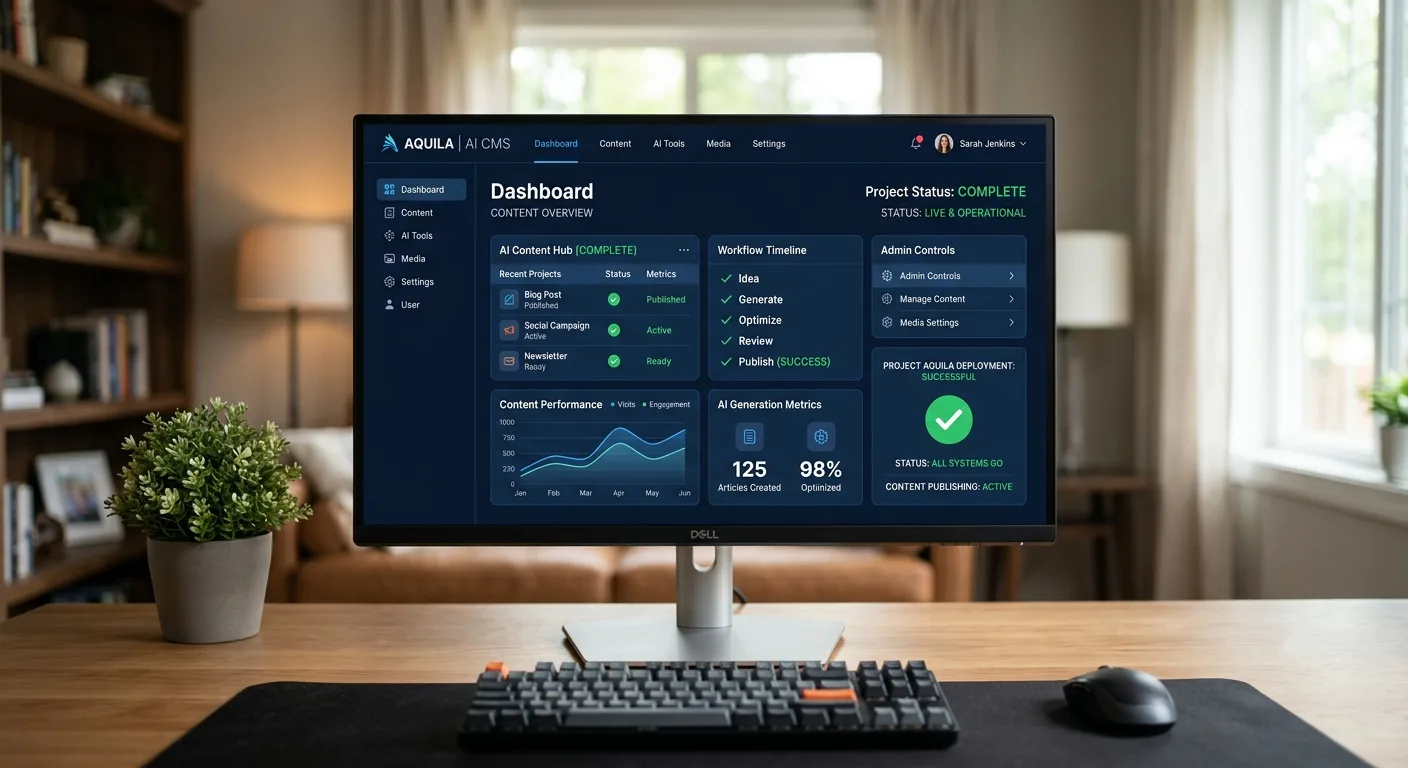 AI Content Management System