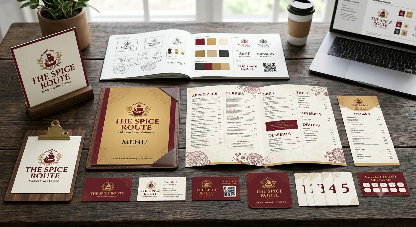 Restaurant Menu & Branding
