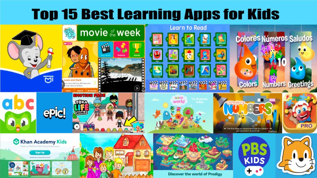 Top 15 Best Learning Apps For Kids Engaging Education In The Digital Age   Top 15 Best Learning Apps For Kids 1024x576 